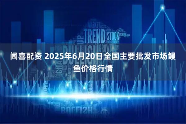 闻喜配资 2025年6月20日全国主要批发市场鳗鱼价格行情